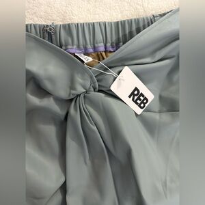 Faux Leather Bodycon Skirt